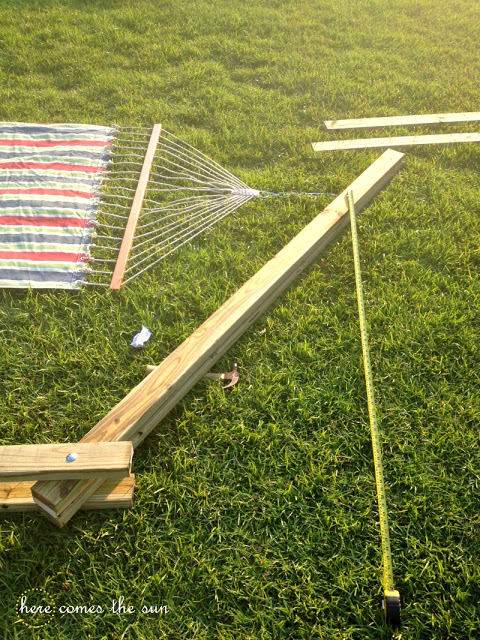 How to Make a DIY Hammock Stand