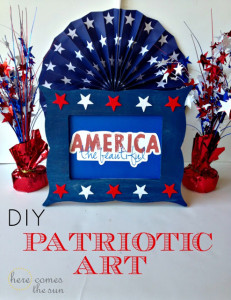 DIY+Patriotic+Art