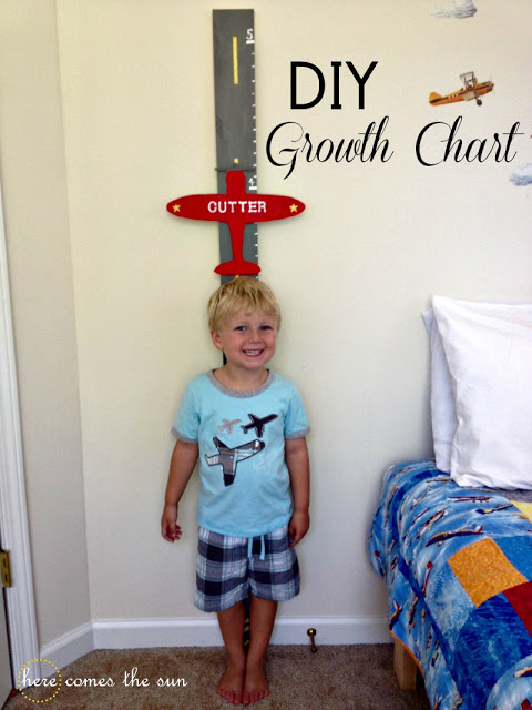 How to Create a DIY Airplane Growth Chart
