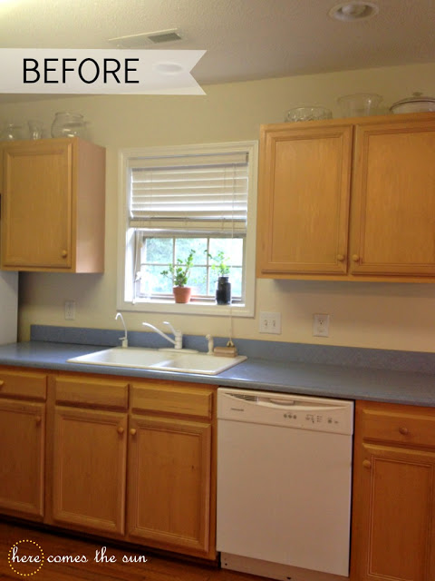 How to Update Cabinets Using Vinyl Paper