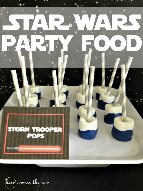 Star Wars Party Food via herecomesthesunblog.net