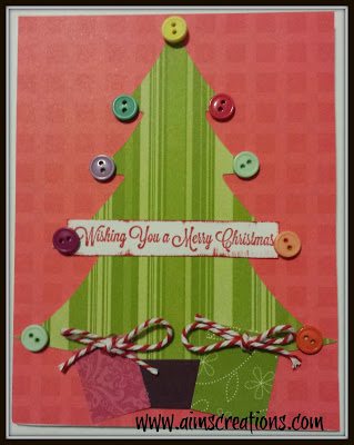 DIY Christmas Tree Card