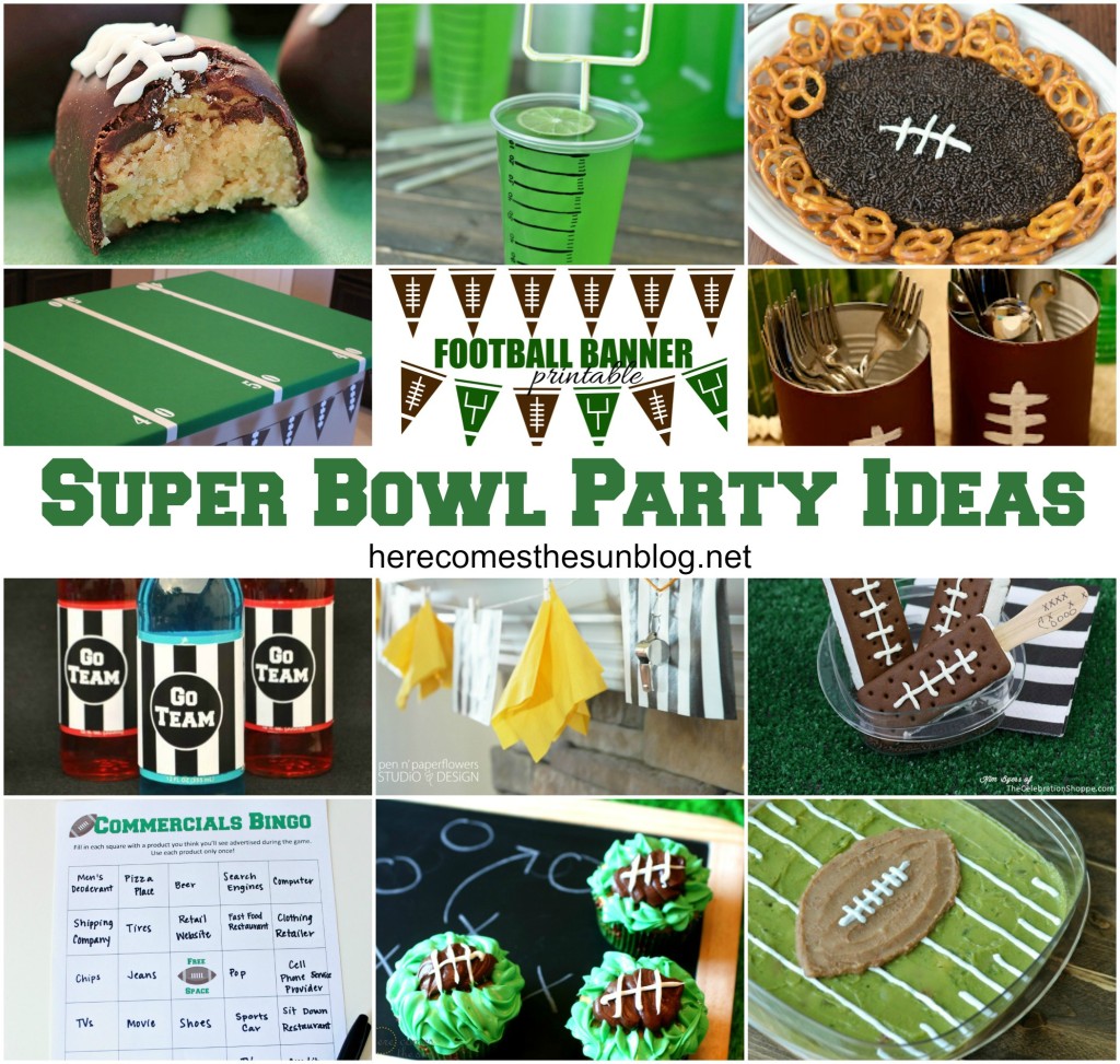 Super Bowl Party Ideas