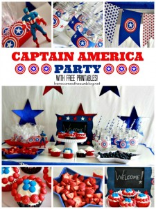 Captain-America-Party-Collage