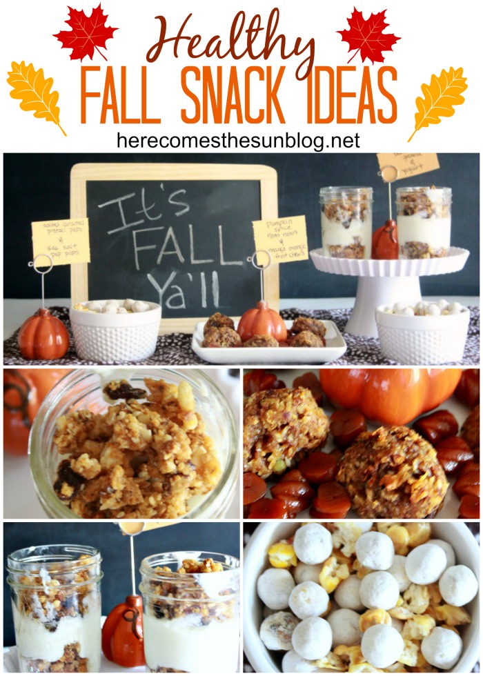 I LOVE these healthy Fall snack ideas! #Fall4NatureBox