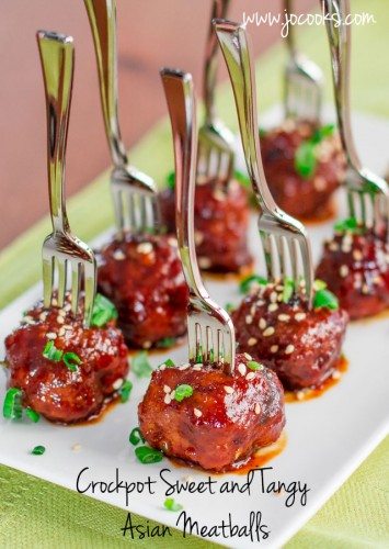 crockpot-sweet-and-tangy-asian-meatballs