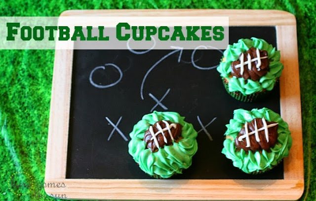 Football Cupcake Recipe