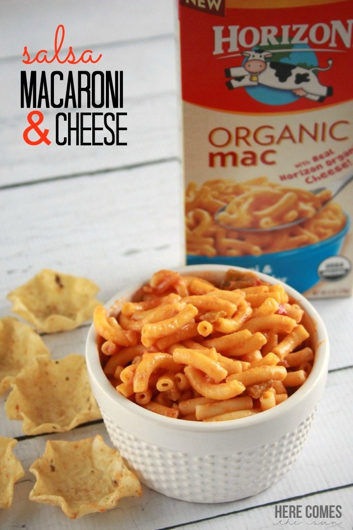Quick and easy Salsa Macaroni and Cheese recipe! #MACNATOR #ad 