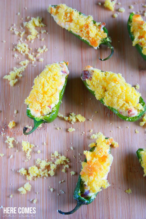 Grilled cornbread jalapeno poppers combine the sweetness of cornbread with spicy jalapenos for the perfect addition to your summer grilling menu.