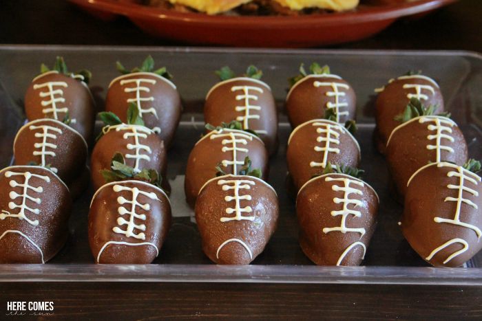 Fall is football season! Host an easy football party with these tips and tricks!
