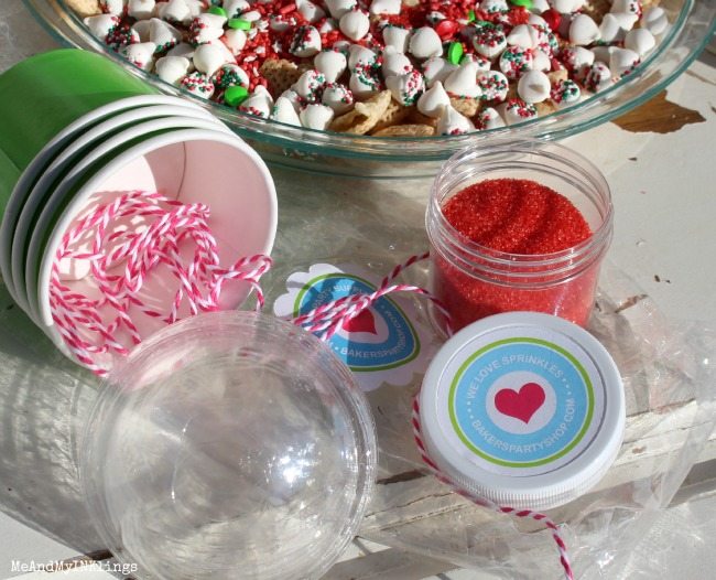 Whip up this quick and easy recipe for Holiday Sprinkle Treats!