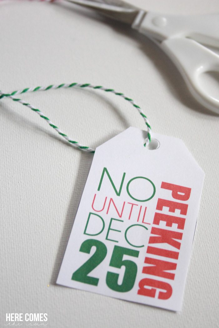 These printable Christmas gift tags will add a colorful touch to all your holiday gifts. 