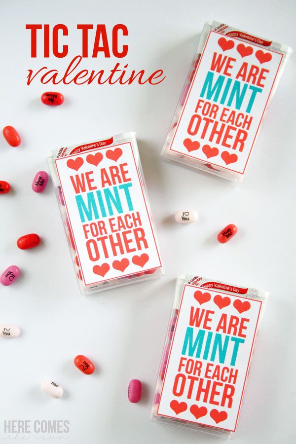 This Tic Tac Valentine is so cute! I can't wait to give these out!