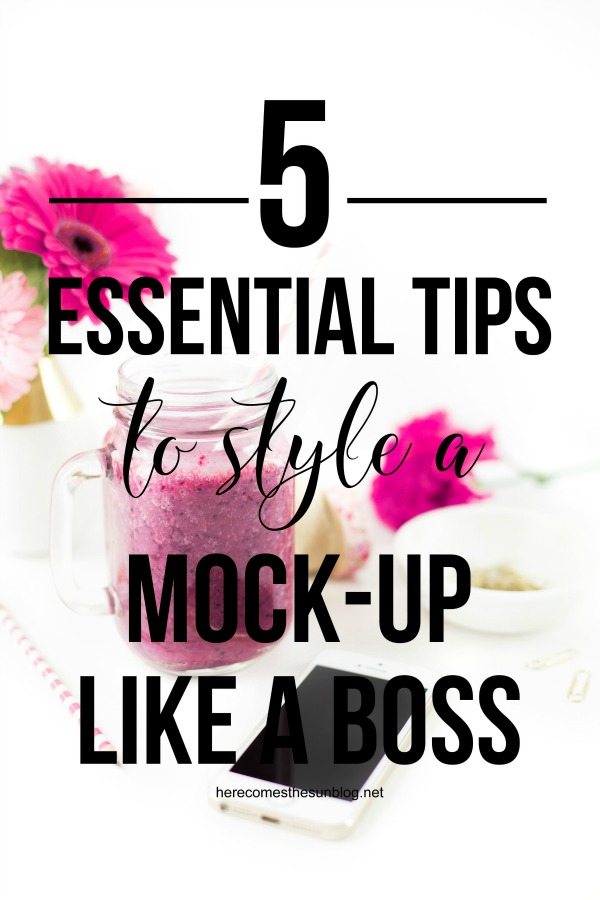 These essential tips will help you style the perfect mock up for your business!