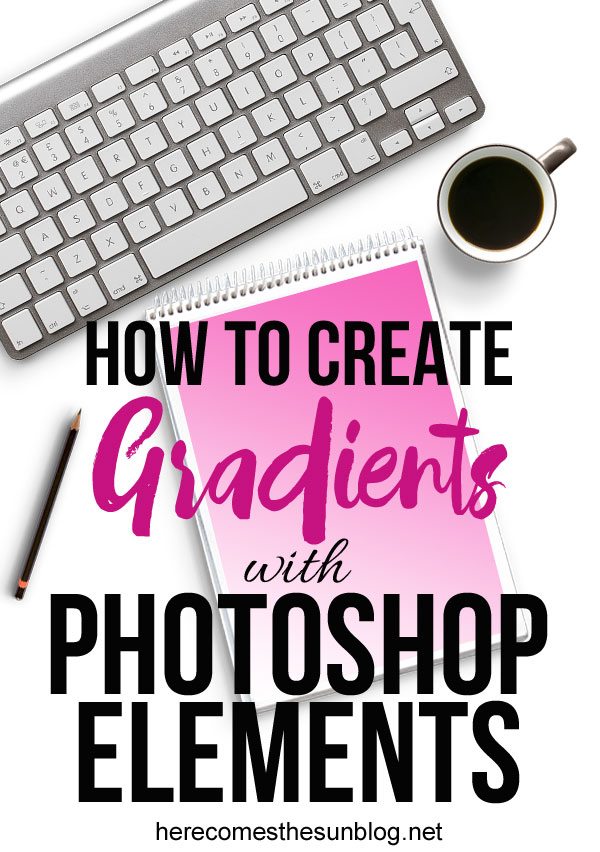 Learn to create gradients with Photoshop Elements with this easy step by step tutorial.