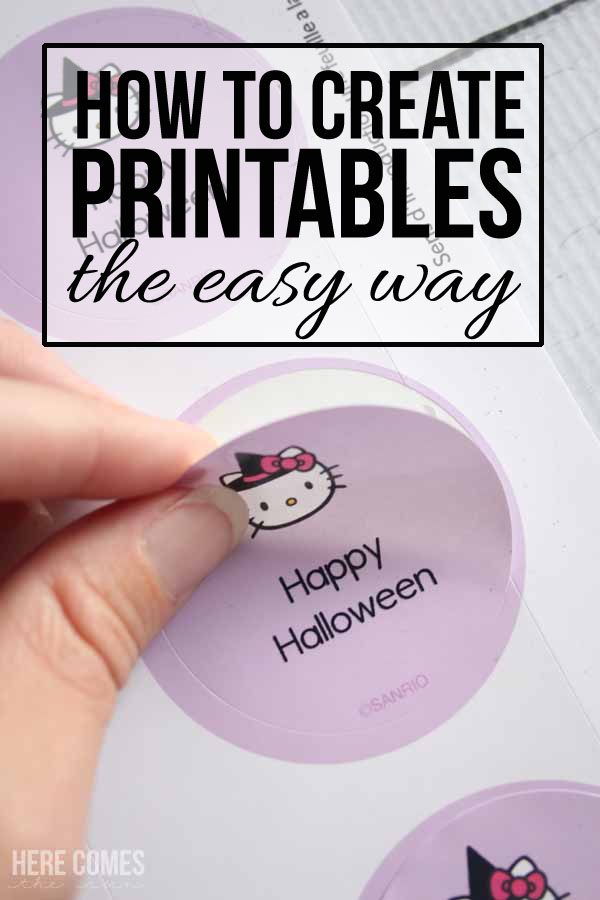 Learn how to create printables the easy way with Avery Design and Print. #ad