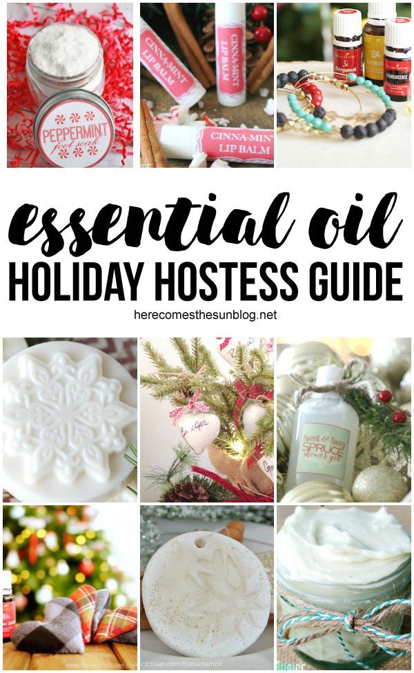 These gifts using essential oils are perfect for the holidays!
