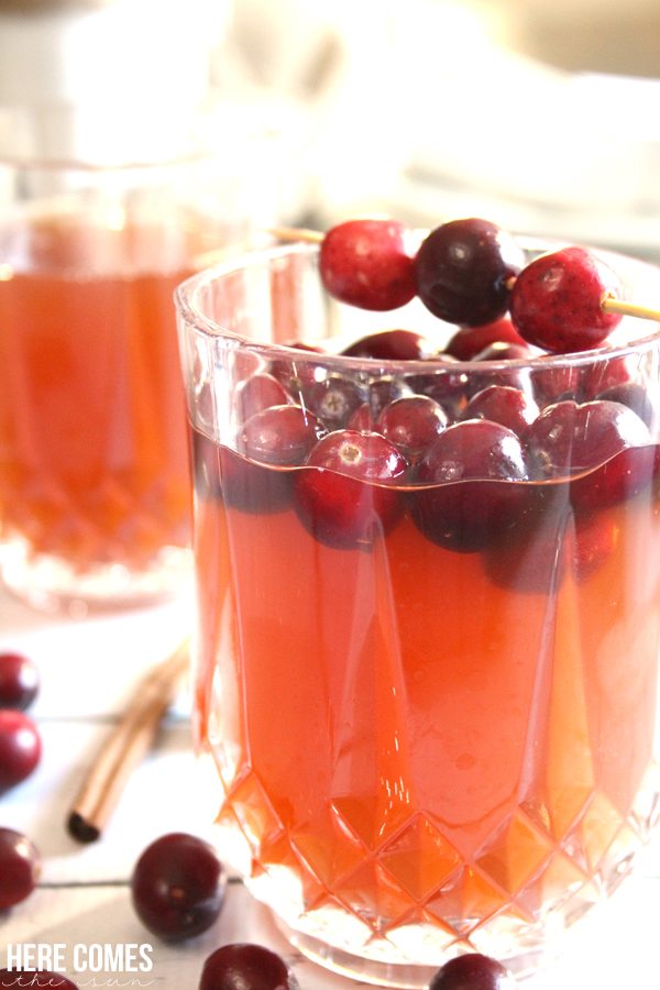 This slow cooker cranberry punch will steal the show at your holiday dinner. Click for the recipe.