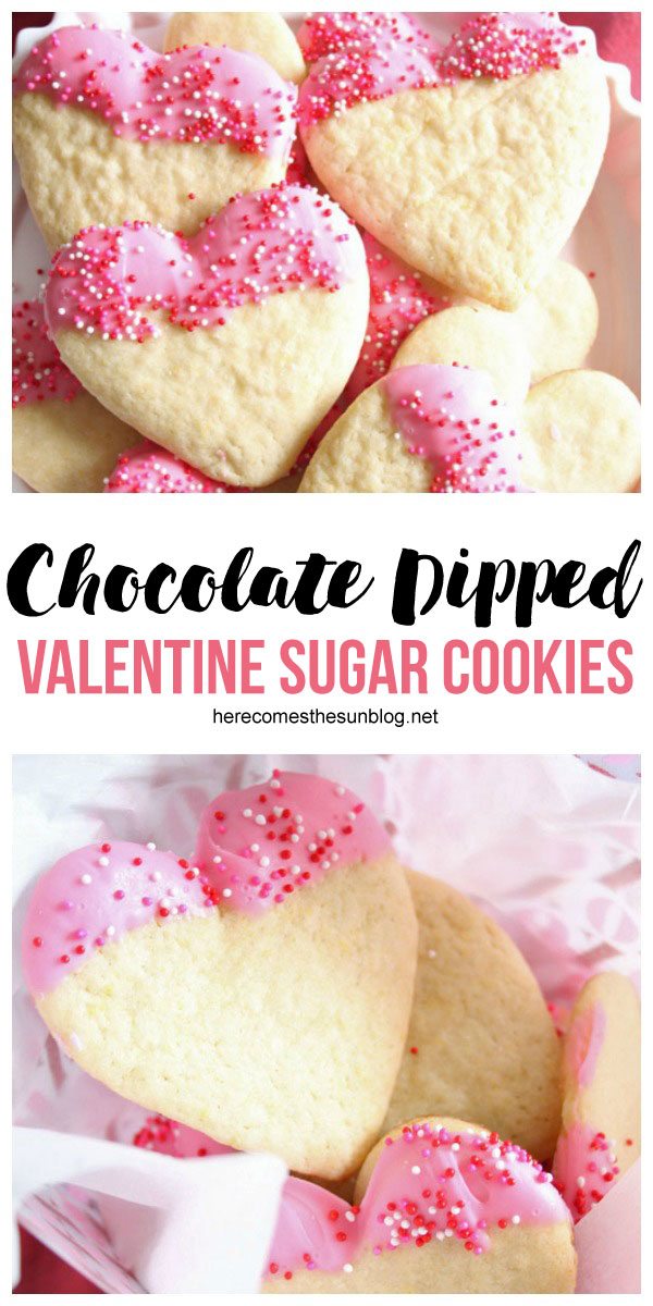 These Valentine sugar cookies are easy to make and delicious to eat. You only need a few simple ingredients to make a gorgeous treat.