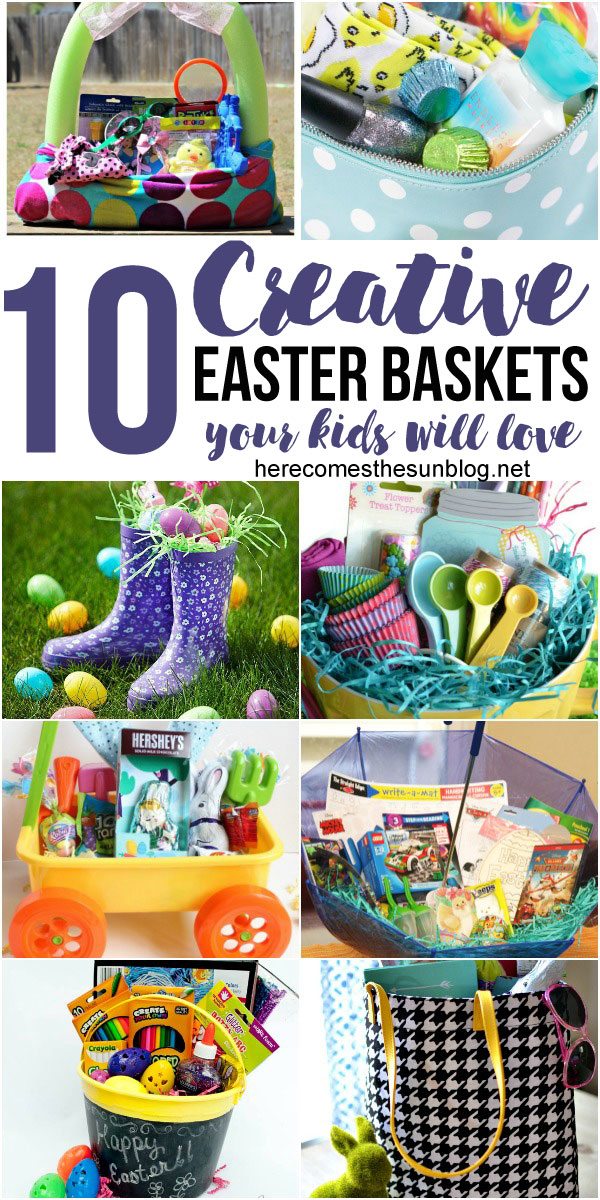 Super creative Easter basket ideas! I can't wait to use some of these this year.
