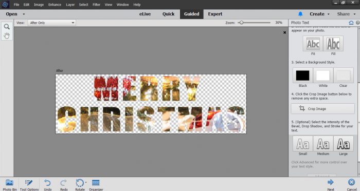 Learn how to create holiday cards using Photoshop Elements. This easy tutorial will help you make a beautiful custom card in minutes.